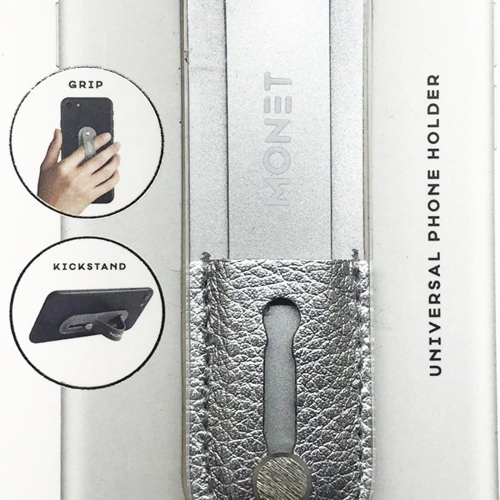MONET Universal Phone Grip + Kickstand with Adjust